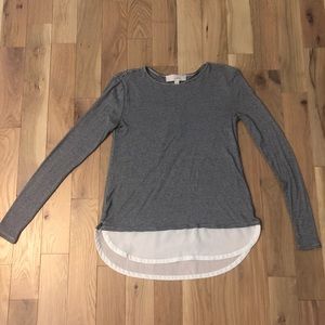 Loft Striped Long Sleeve